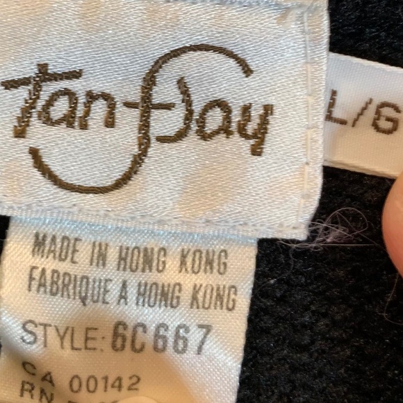 Tan Jay – Vintage Knit Sweater - 80s - 90s - Picture 5 of 6